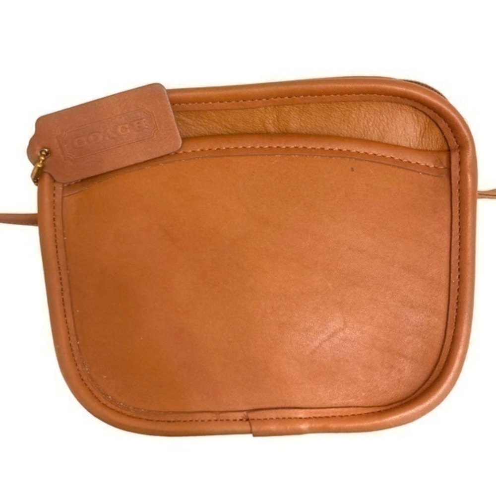 Coach vintage British tan Hadley zip 9935 mini crossbody bag